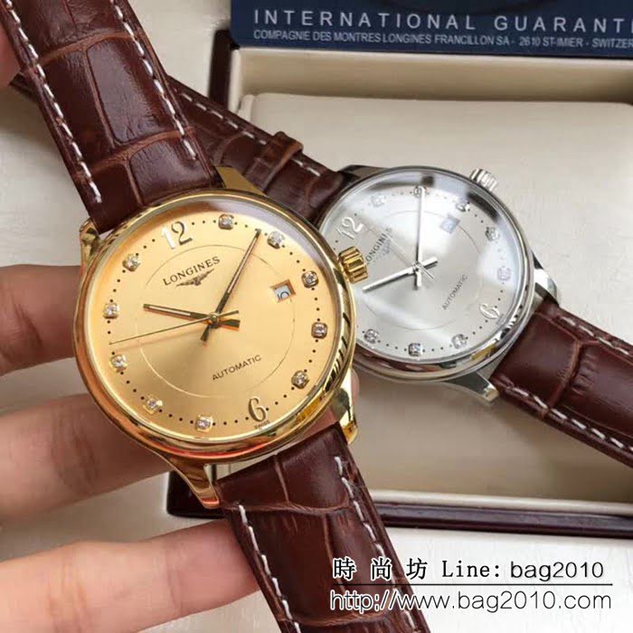 LONGINES浪琴 新款獨家首發 簡約時尚 精品男士腕表 WSS2342